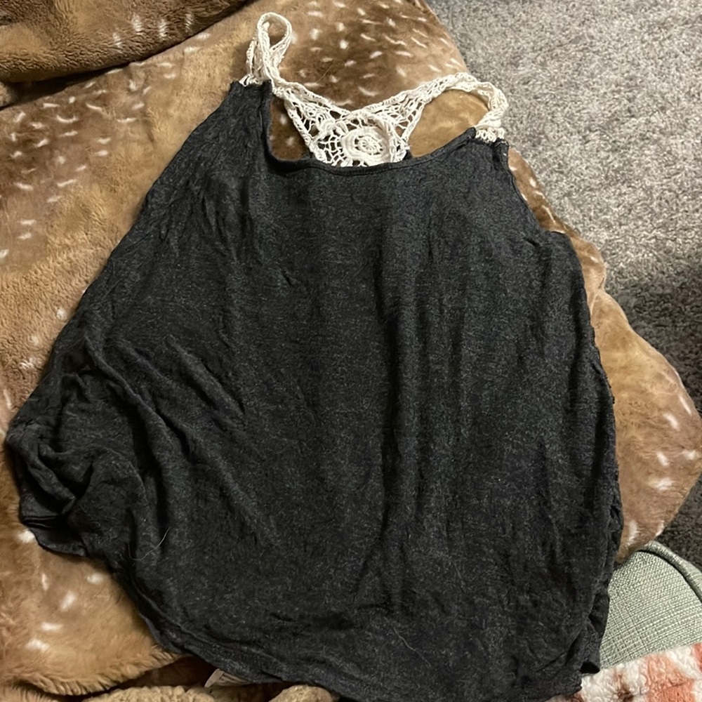 Gray tank top
